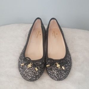 Kate Spade Glitter Flats